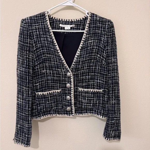 Veronica Beard Tweed Blazer Skirt Suit - Picture 2 of 12